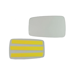 Sklo zrcátka levé AUDI COUPE/CABRIO/80 (B4), 9.91-12.00, AUDI 90/COUPE (B3), 87-8.91, AUDI 80 (B3) 10.86-8.91, AUDI 80 (B4), 9.91-94