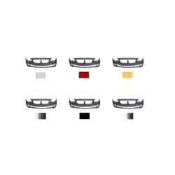 Přední nárazník v barvě BMW 5 (F10/F11), 12.09-.17 OE 51117285961 - vyšší kvalita