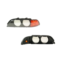 Sklo světlometu levé BMW 5 (E39), 01.96-06.04 OE 63128362831