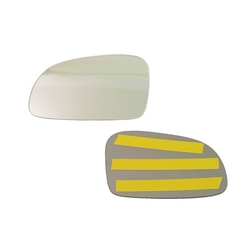 Sklo zrcátka levé CITROËN SAXO (S0/S1), 10.99-05.04, CITROËN SAXO (S0/S1), 03.96-09.99