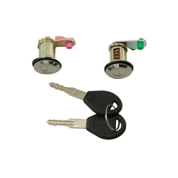 Sada zámků levé+pravé NISSAN MICRA (K11), 07.92-02.98, NISSAN PRIMERA (P10), 91-96, NISSAN SUNNY (N14), 91-96 SDN/H-BACK, NISSAN TERRANO II  (R20) (ES