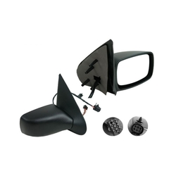Zrcátko vnější pravé MAZDA 121 (JASM/JBSM), 03.96-12.99, FORD FIESTA/COURIER (JAS/JBS), 11.95-08.99 OE 1048060, 1073764, 1085406