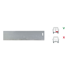 Opravný plech zadních dveří pravý FORD TRANSIT (VE6),10.85-01.91,FORD TRANSIT (VE64), 01.91-09.94,FORD TRANSIT (VE83),06.94-07.00  