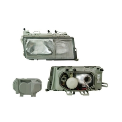 Světlomet pravý MERCEDES 190 (W201), 10.82-08.93 OE 2018207661, 1307022130, 2018202661, 2018200261