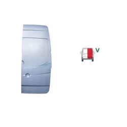 Opravný plech zadních dveří pravý DODGE SPRINTER (906), 01.2007-12.2009,MERCEDES SPRINTER 209-524 (W906), 04.2006-10.2013,MERCEDES SPRINTER 210-519 (W906), 10.2013-06.2018,VOLKSWAGEN CRAFTER (2E),12.2005-04.2017 OE A9067400705