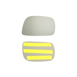 Sklo zrcátka pravé OPEL AGILA (H00), 07.00-01.08, SUZUKI WAGON R+ (MM), 05.00-