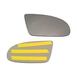 Sklo zrcátka pravé OPEL ASTRA F, 09.91-12.02, OPEL KADETT E, 09.84-08.91