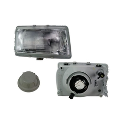 Světlomet pravý RENAULT 21 (K48/B48), 03.86-06.94, RENAULT TRAFIC (T1/2/3/4/5/6/P6/TX/PX), 03.80-03.01 OE 7701032011, 7700765869