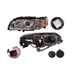 Světlomet levý VOLVO S60 (RS/P24), 03.04-03.10, VOLVO V70 (P80), 06.04-03.07 OE 31111180, 30698570