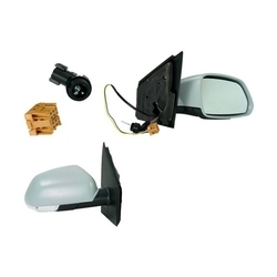 Zrcátko vnější pravé VOLKSWAGEN POLO (9N3), 04.05-08.09 OE 1Z03857538, 1Z0949102C, 6Q0857522J, 6Q1857508N9B9, 6Q1 857 508N