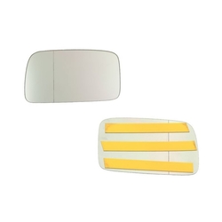 Sklo zrcátka levé VOLKSWAGEN GOLF II (19E/1G), 83-92, VOLKSWAGEN JETTA (16E/19E /1G2), 02.84-12.91