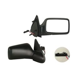Zrcátko vnější pravé VOLKSWAGEN GOLF IV CABRIOLET (1EXO),  04.98-10.03, VOLKSWAGEN VENTO (1H2/1H5/1HM), 01.92-10.98, VOLKSWAGEN GOLF III (1H) (HB + KO