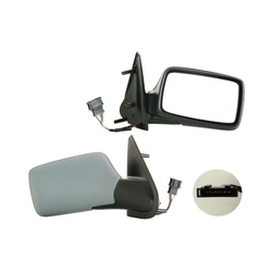 Zrcátko vnější pravé VOLKSWAGEN GOLF IV CABRIOLET (1EXO),  04.98-10.03, VOLKSWAGEN VENTO (1H2/1H5/1HM), 01.92-10.98, VOLKSWAGEN GOLF III (1H) (HB + KO