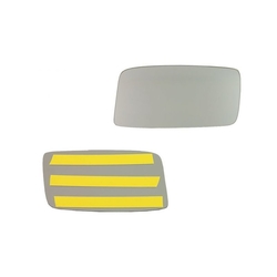 Sklo zrcátka levé VOLKSWAGEN PASSAT/SANTANA (B2 (32B)), 08.80-03.88, VOLKSWAGEN SCIROCCO II (53B) 06.81-09.92